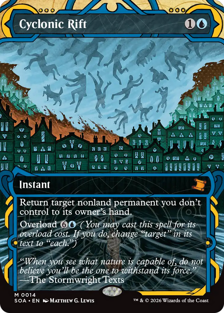 Cyclonic Rift [Secrets of Strixhaven: Mystical Archive] Foil