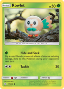 Rowlet (17/236) [Sun & Moon: Cosmic Eclipse] Reverse Holofoil