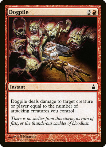 Dogpile [Ravnica: City of Guilds] Foil