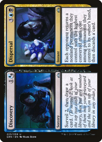 Discovery // Dispersal [Guilds of Ravnica] Foil