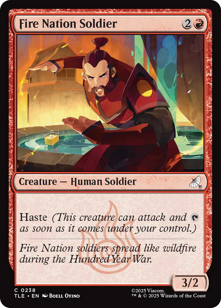 Fire Nation Soldier [Avatar: The Last Airbender: Eternal-Legal] Foil