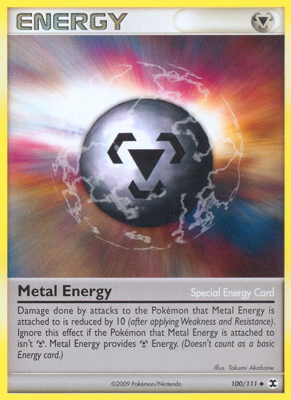 Metal Energy (100/111) [Platinum: Rising Rivals] Reverse Holofoil
