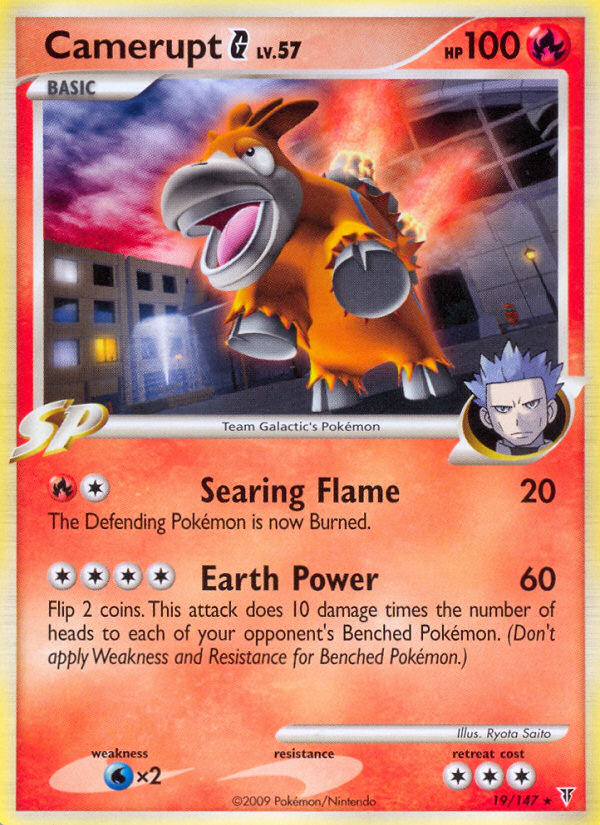 Camerupt G (19/147) [Platinum: Supreme Victors] Reverse Holofoil