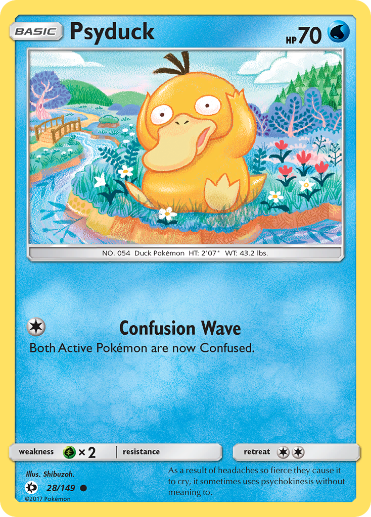 Psyduck (28/149) [Sun & Moon: Base Set] Reverse Holofoil