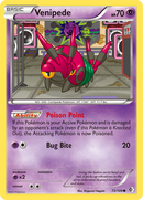 Venipede (72/149) [Black & White: Boundaries Crossed] Reverse Holofoil