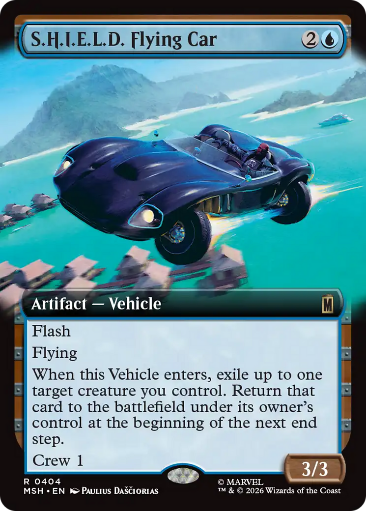 S.H.I.E.L.D. Flying Car (Extended Art) [Marvel Super Heroes] Foil