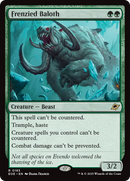 Frenzied Baloth [Edge of Eternities] Foil