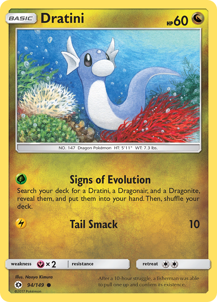 Dratini (94/149) [Sun & Moon: Base Set] Reverse Holofoil
