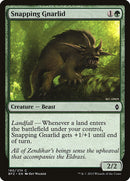 Snapping Gnarlid [Battle for Zendikar] Foil