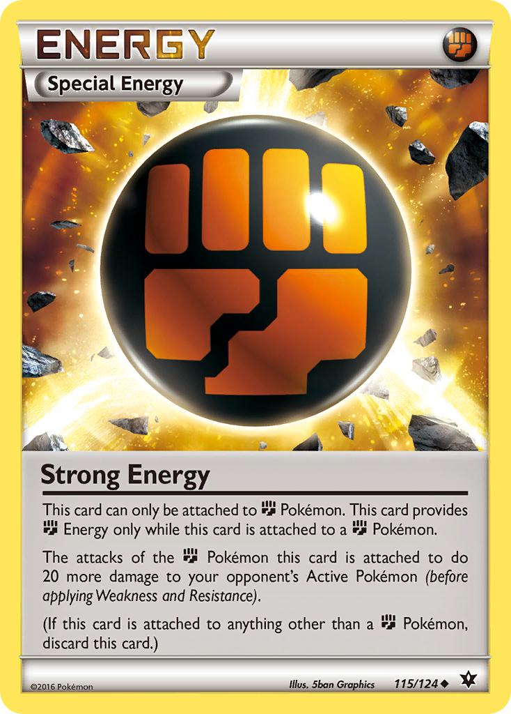 Strong Energy (115/124) [XY: Fates Collide] Reverse Holofoil