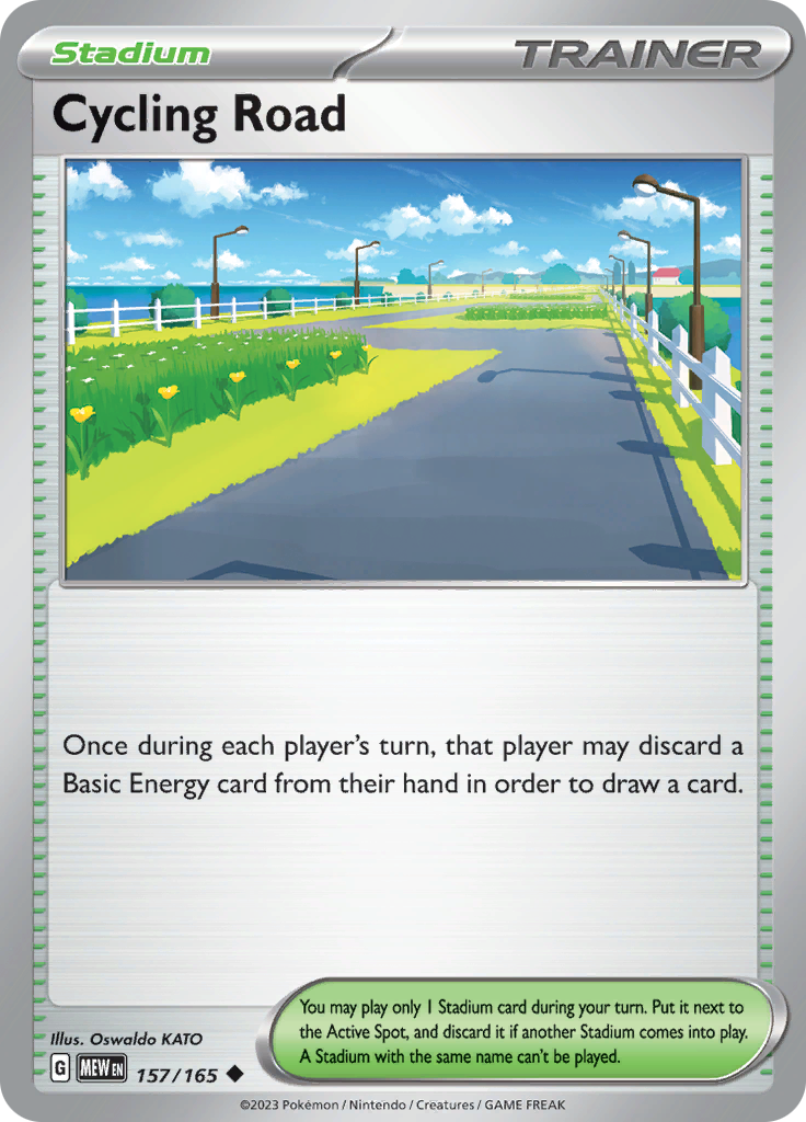 Cycling Road (157/165) [Scarlet & Violet 151] Reverse Holofoil
