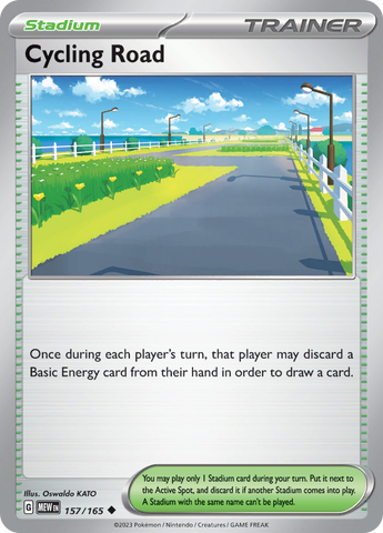 Cycling Road (157/165) [Scarlet & Violet 151] Reverse Holofoil