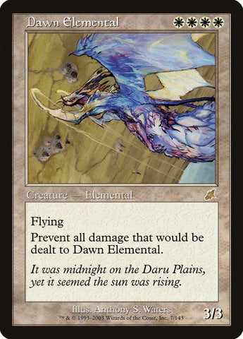 Dawn Elemental [Scourge] Foil