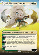 Ajani, Mentor of Heroes (Borderless) [Secret Lair Drop Series] Foil