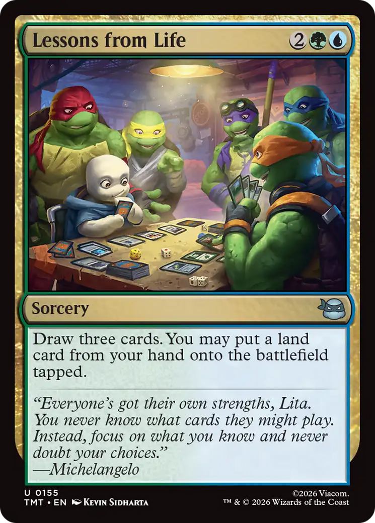 Lessons from Life [Teenage Mutant Ninja Turtles Commander] Foil