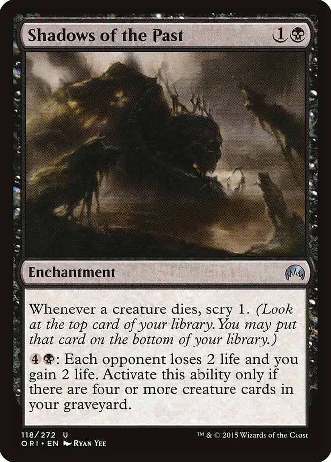 Shadows of the Past [Magic Origins] Foil