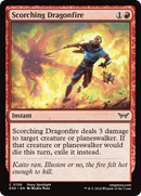 Scorching Dragonfire [Duskmourn: House of Horror] Foil