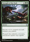 Strength of the Pack [Commander Legends] Foil