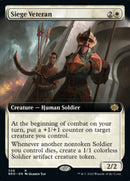 Siege Veteran (Extended Art) [The Brothers' War] Foil