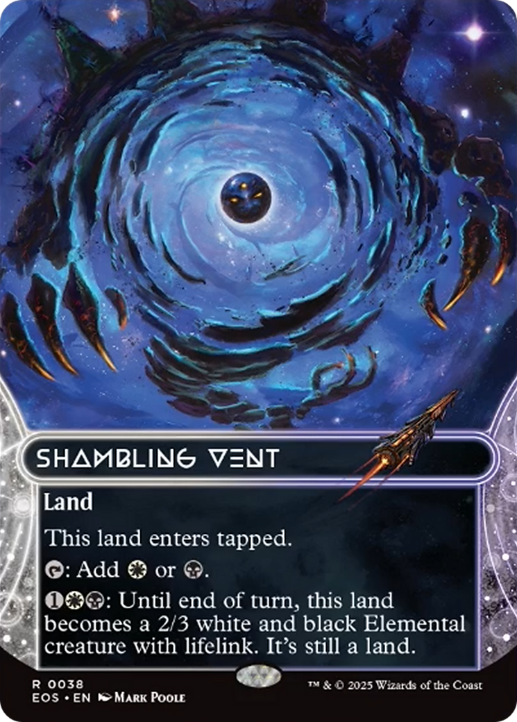 Shambling Vent (0038) (Borderless) [Edge of Eternities: Stellar Sights] Foil