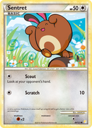 Sentret (80/123) [HeartGold & SoulSilver: Base Set] Reverse Holofoil