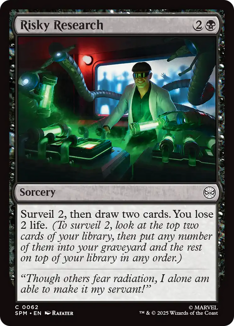 Risky Research [Marvel's Spider-Man] Foil
