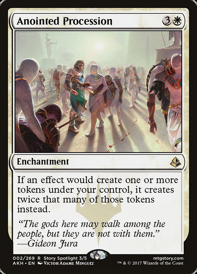 Anointed Procession [Amonkhet] Foil