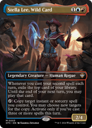 Stella Lee, Wild Card (Borderless) [Outlaws of Thunder Junction Commander] Foil
