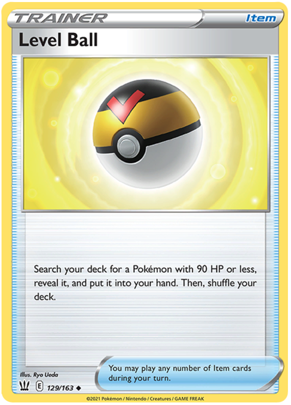 Level Ball (129/163) [Sword & Shield: Battle Styles] Reverse Holofoil