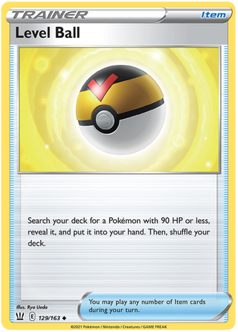 Level Ball (129/163) [Sword & Shield: Battle Styles] Reverse Holofoil