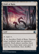Field of Ruin [Innistrad: Midnight Hunt] Foil