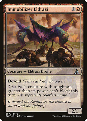 Immobilizer Eldrazi [Oath of the Gatewatch] Foil