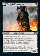 Vengeful Strangler // Strangling Grasp [Innistrad: Midnight Hunt] Foil