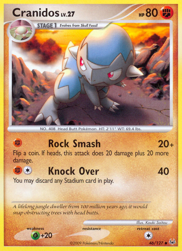 Cranidos (46/127) [Platinum: Base Set] Reverse Holofoil