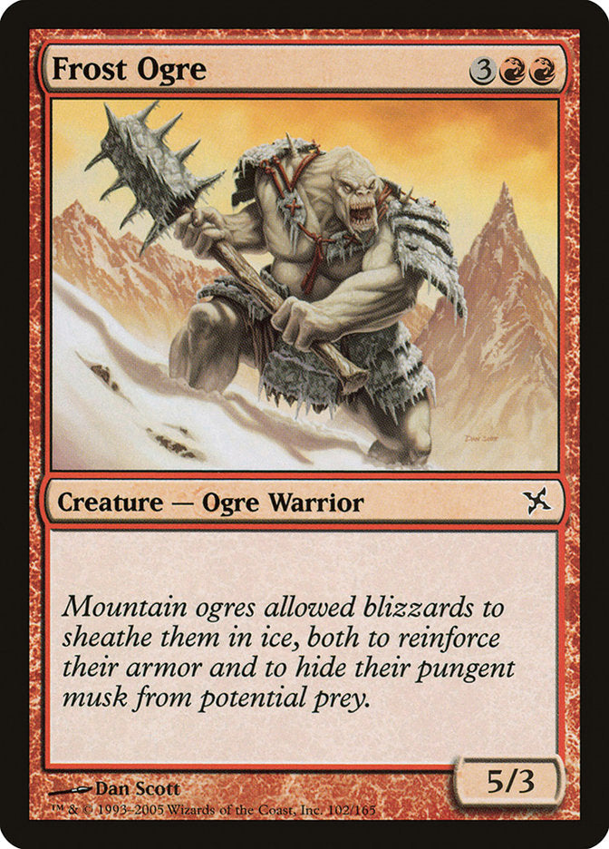 Frost Ogre [Betrayers of Kamigawa] Foil