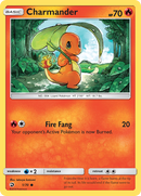 Charmander (1/70) [Sun & Moon: Dragon Majesty] Reverse Holofoil