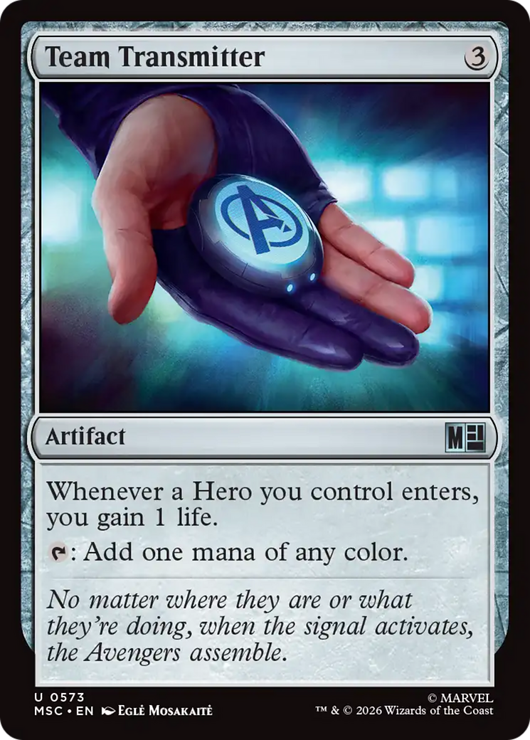 Team Transmitter [Marvel Super Heroes Commander] Foil