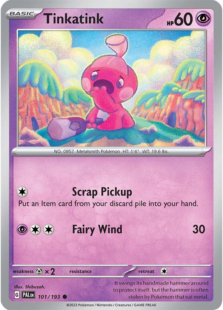 Tinkatink (101/193) [Scarlet & Violet: Paldea Evolved] Reverse Holofoil