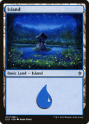 Island (257) [Throne of Eldraine] Foil