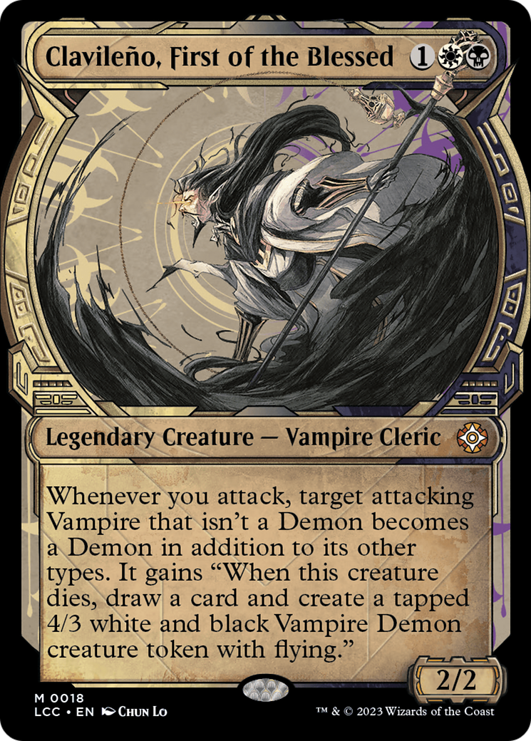 Clavileno, First of the Blessed (Showcase) [The Lost Caverns of Ixalan Commander] Foil