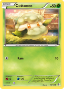 Cottonee (14/149) [Black & White: Boundaries Crossed] Reverse Holofoil