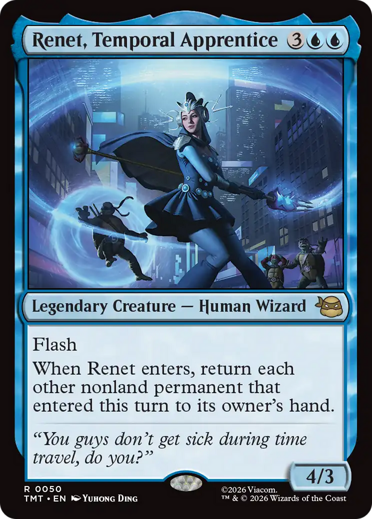 Renet, Temporal Apprentice [Teenage Mutant Ninja Turtles] Foil