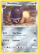 Shieldon (84/156) [Sun & Moon: Ultra Prism] Reverse Holofoil