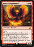 Rekindling Phoenix (Promo Pack) [Rivals of Ixalan Promos] Foil