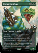 Ohran Frostfang (Borderless Alternate Art) [Commander Masters] Foil