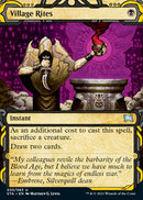 Village Rites [Strixhaven: School of Mages Mystical Archive] Foil