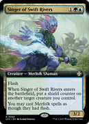 Singer of Swift Rivers (Extended Art) [The Lost Caverns of Ixalan Commander] Foil
