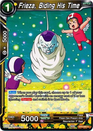 Frieza, Biding His Time (BT5-093) [Miraculous Revival] Parallel Foil