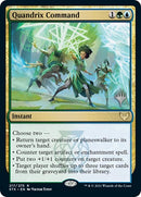 Quandrix Command (Promo Pack) [Strixhaven: School of Mages Promos] Foil