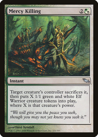 Mercy Killing [Shadowmoor] Foil
